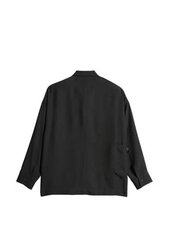 button-up front-pocket shirt