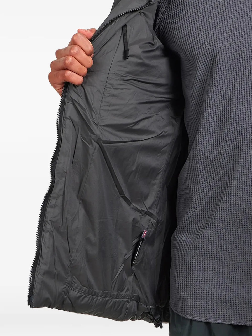 padded high-neck jacket