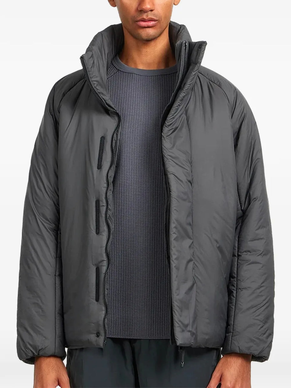 padded high-neck jacket
