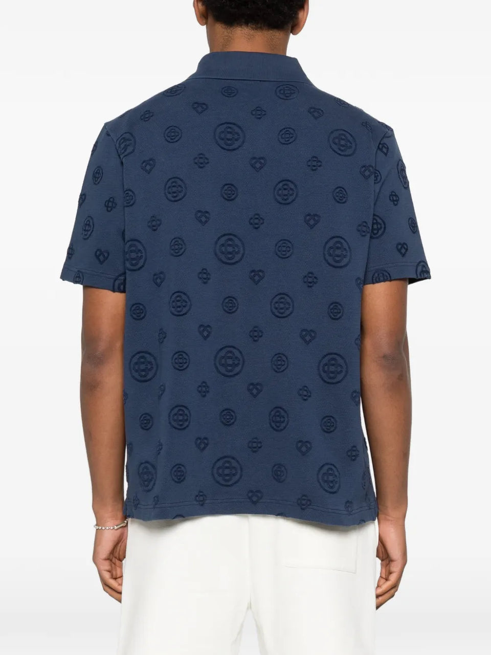 monogram polo shirt