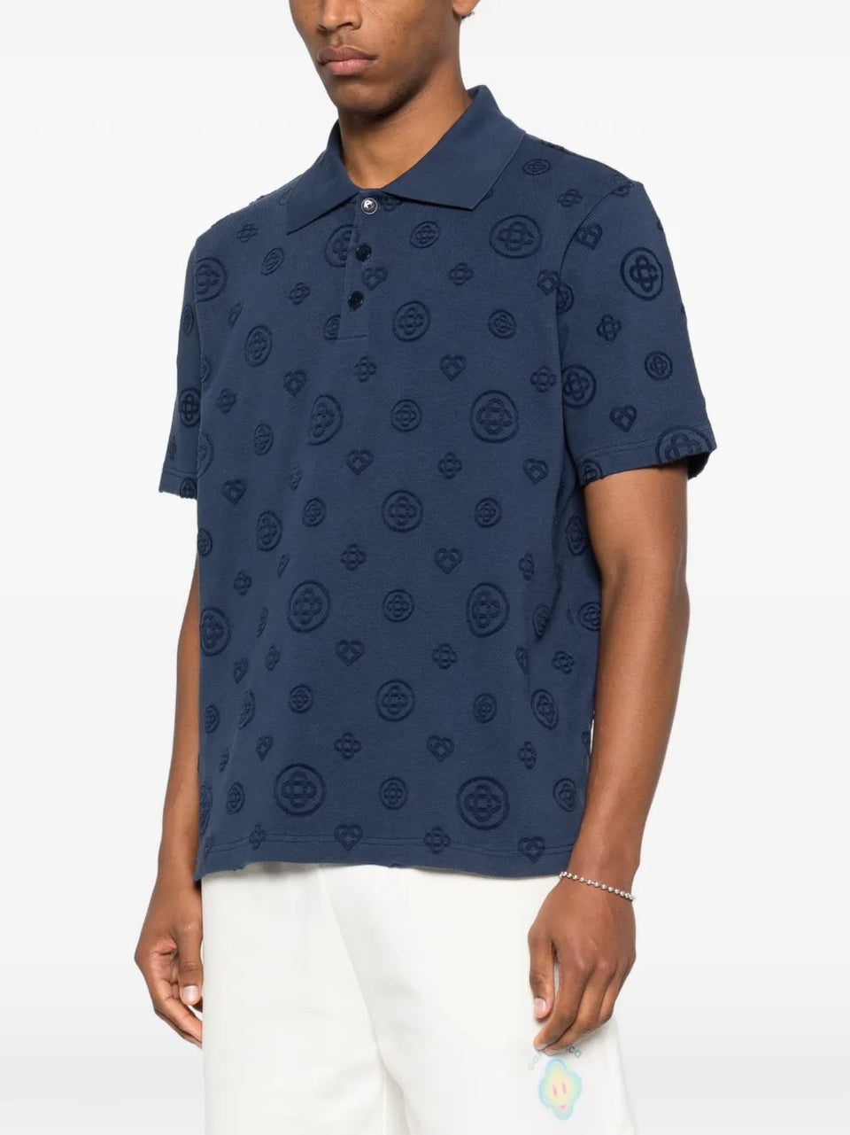 monogram polo shirt