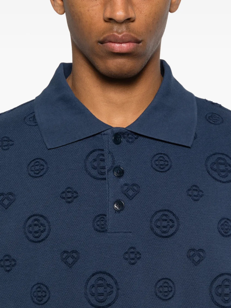 monogram polo shirt