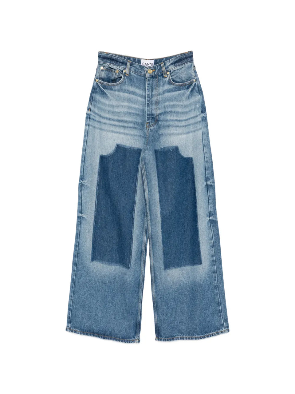 Baggy wide-leg jeans