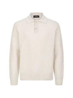 cashmere polo shirt