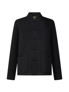 knotted tang cardigan