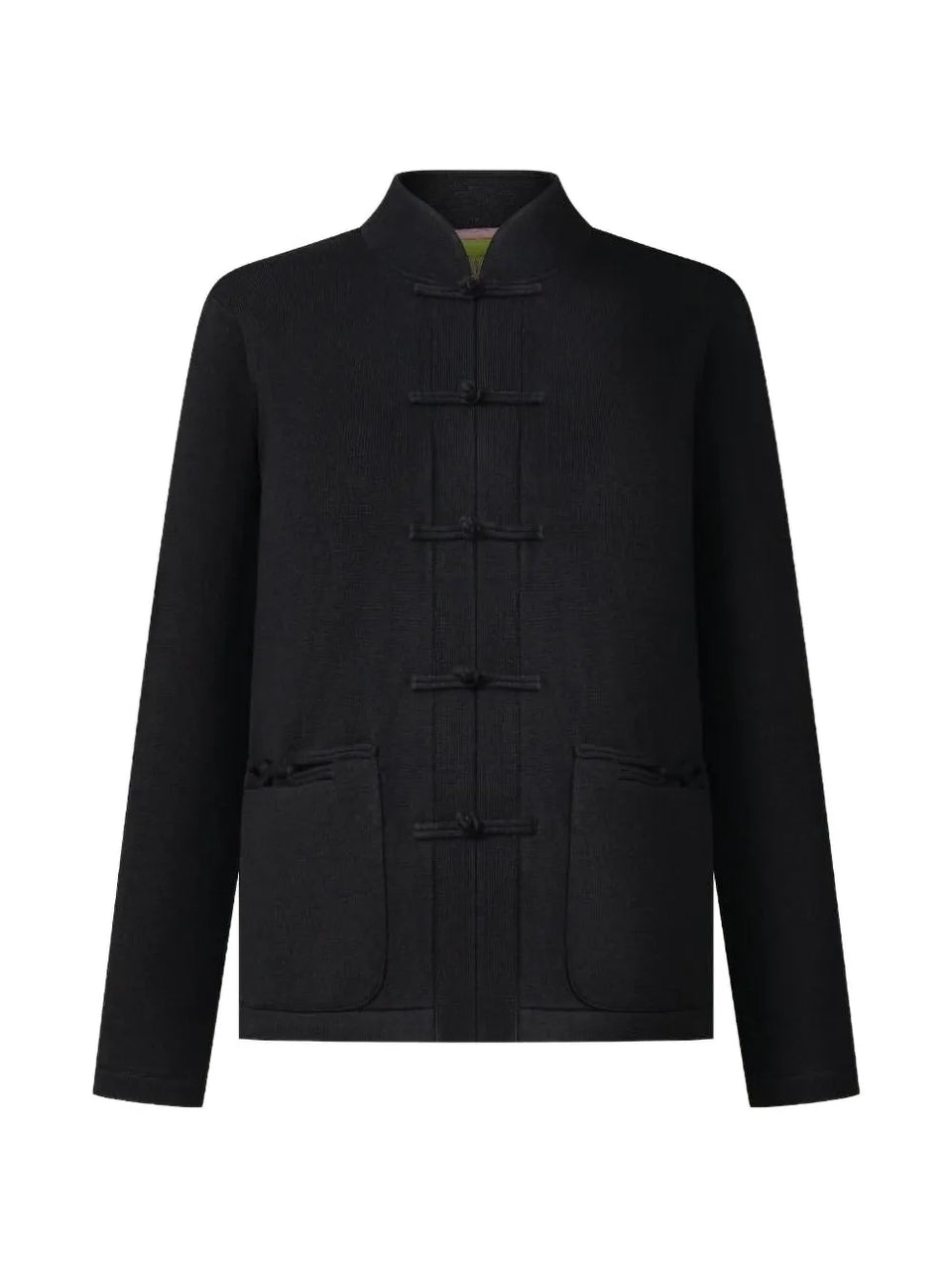 knotted tang cardigan