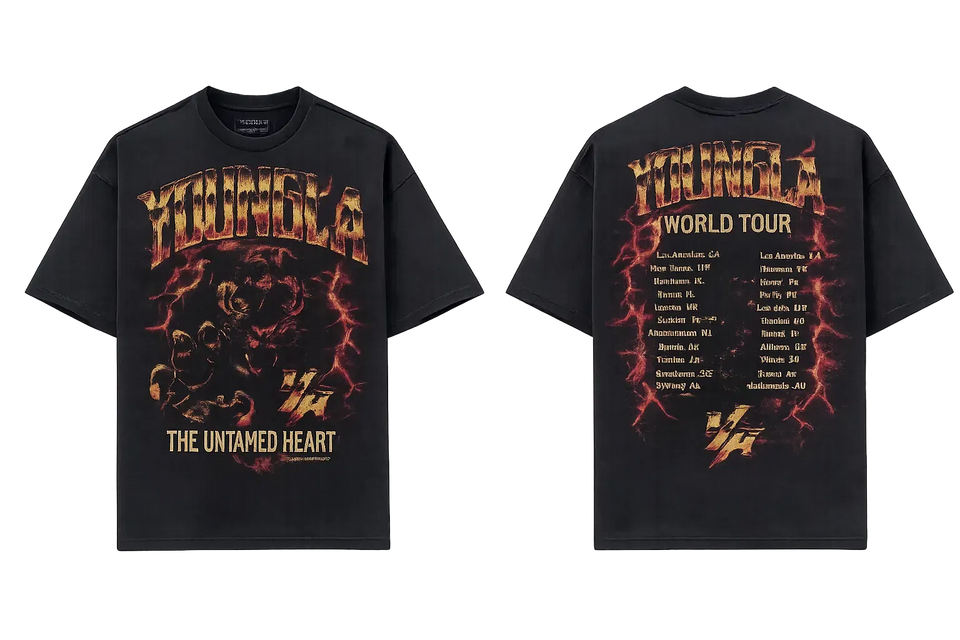 Vintage World Tour Tees Wild Instinct