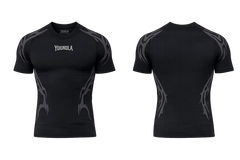 Gothic Compression Tees Black/Blue
