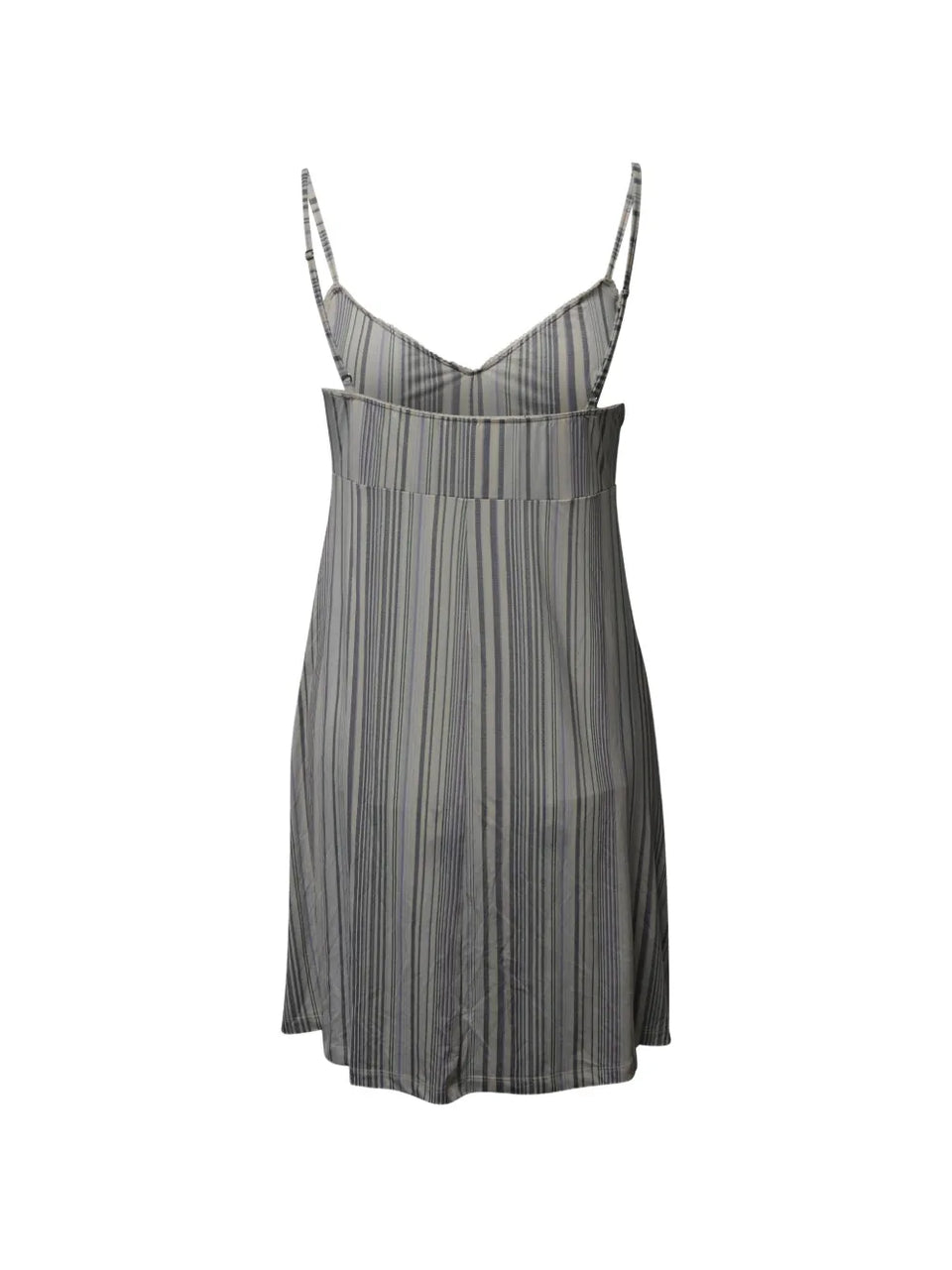 striped maxi dress