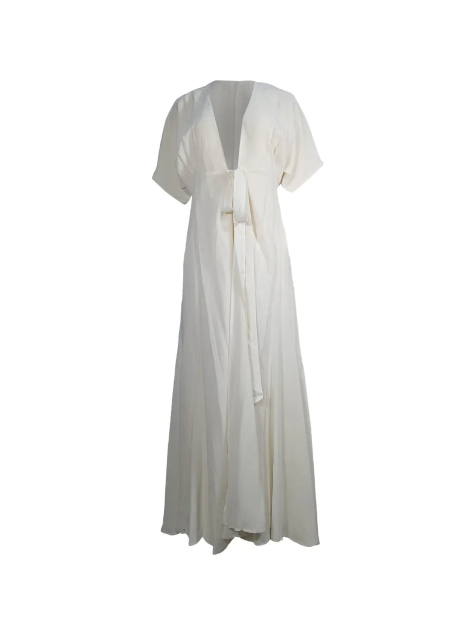 V-neck wrap dress