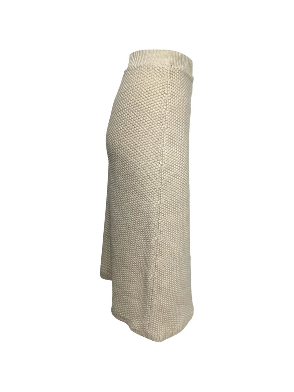 knitted midi skirt