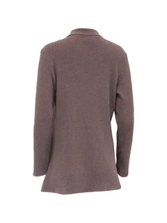 buttoned knitted cardigan