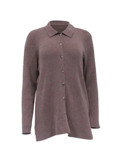 buttoned knitted cardigan