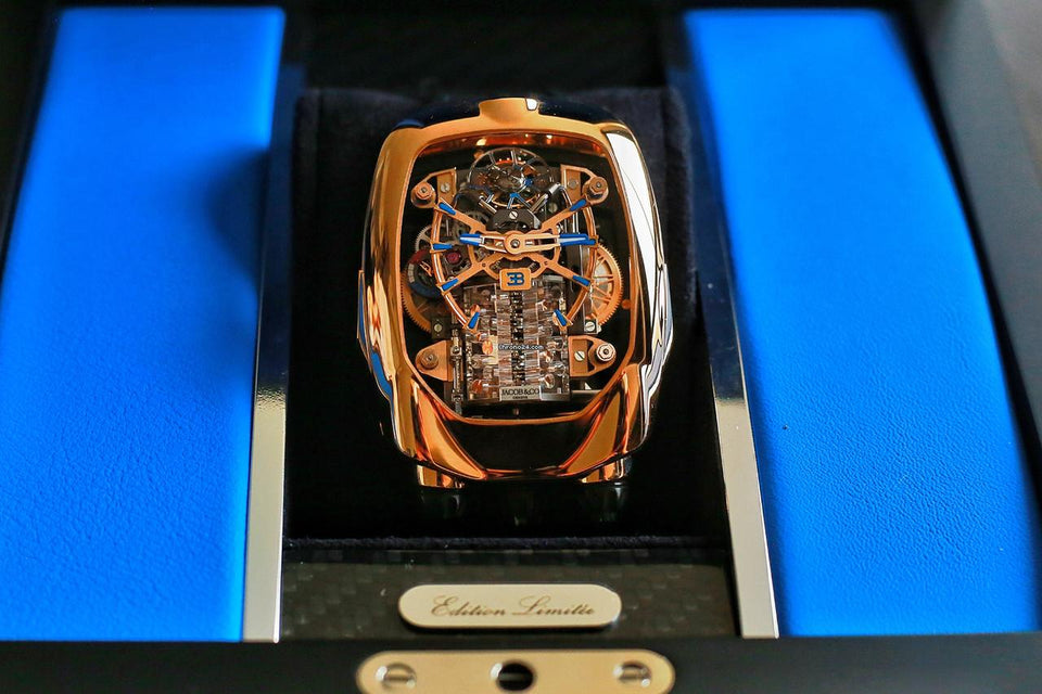 Jacob & Co.and Co Bugatti Chiron tourbillon Full set box and papers