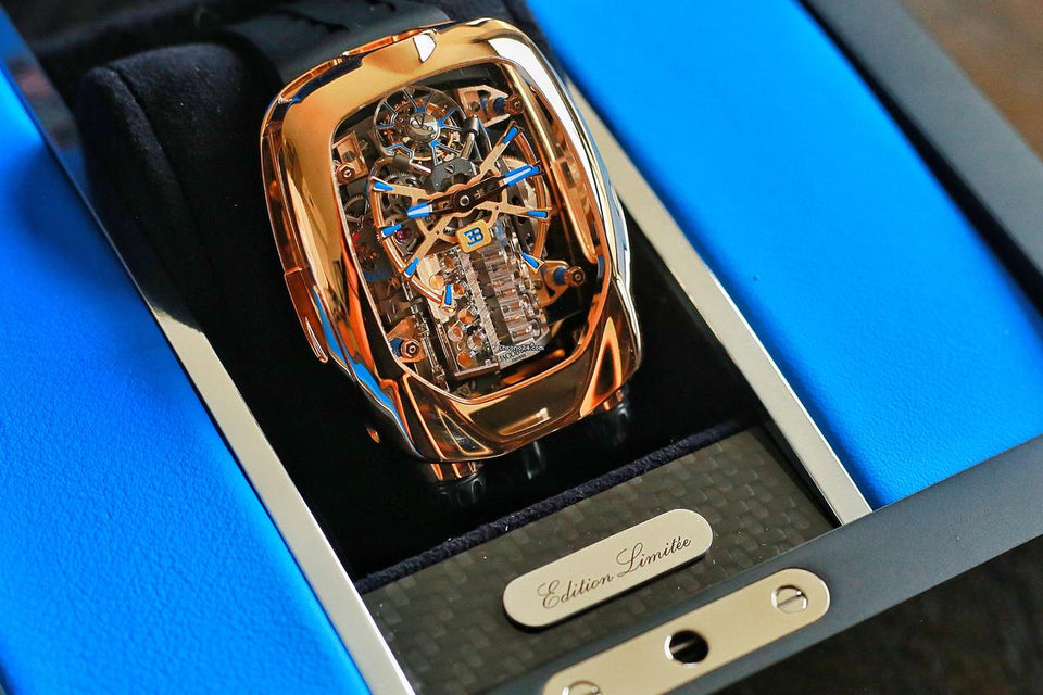 Jacob & Co.and Co Bugatti Chiron tourbillon Full set box and papers