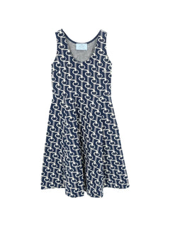 2010s geometric-print mini dress
