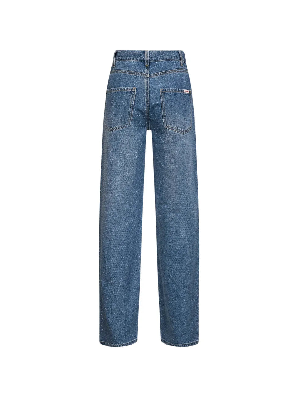 rhinestone straight jeans