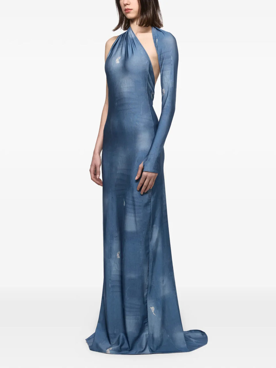 One-Shoulder Maxi Dress