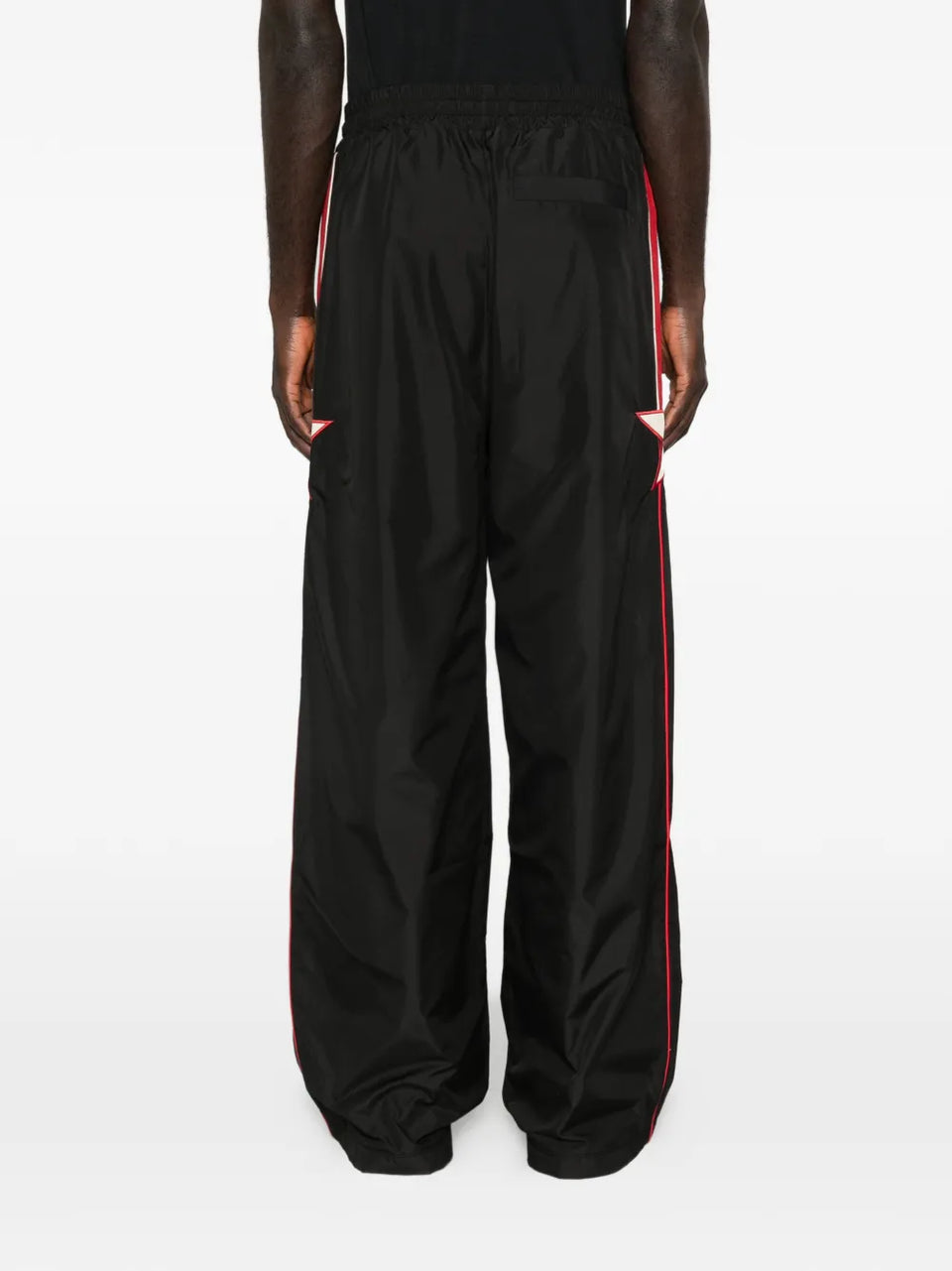 star panelled track pants