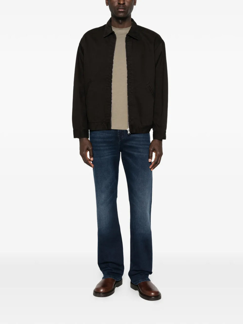 bootcut denim jeans