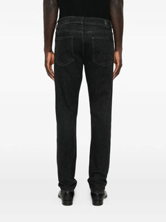 black slim jeans