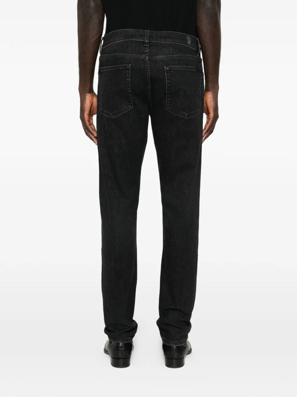 black slim jeans