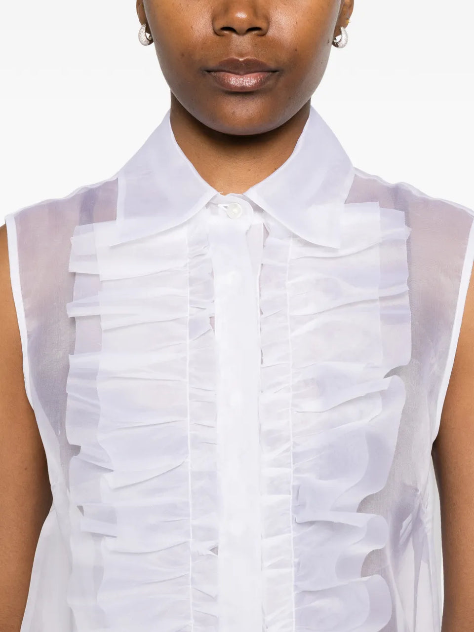 ruffled top