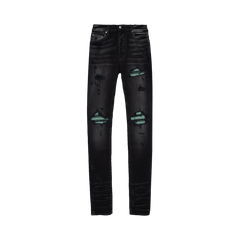Amiri Ultra Suede MX1 Jean Aged Black
