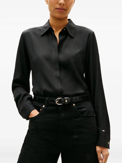 collared long-sleeve shirt