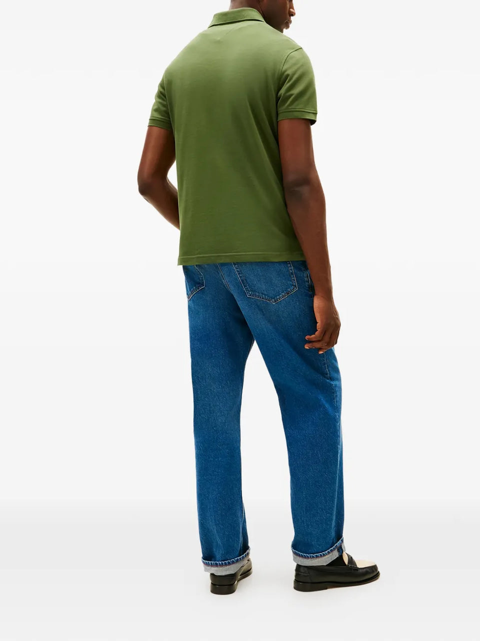 chest-logo polo shirt
