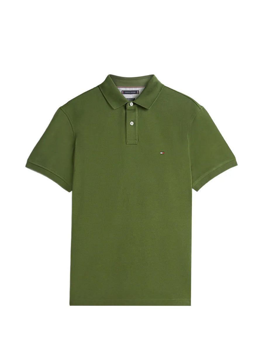 chest-logo polo shirt