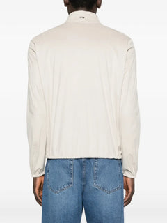 zip-up long-sleeve jacket