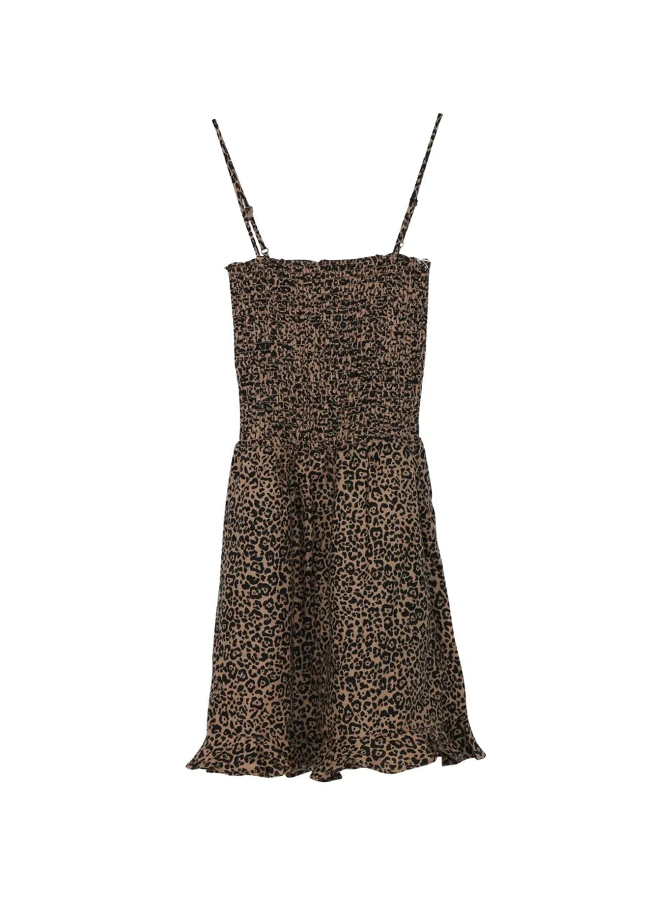 Rouen animal-print mini dress