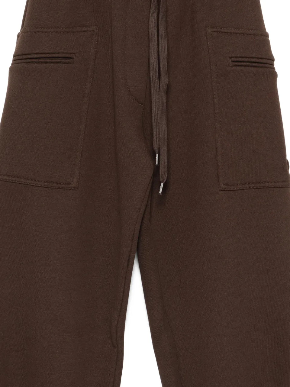 patch-pocket track pants