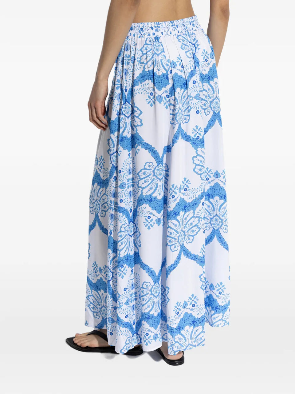 Shiloh floral-print skirt