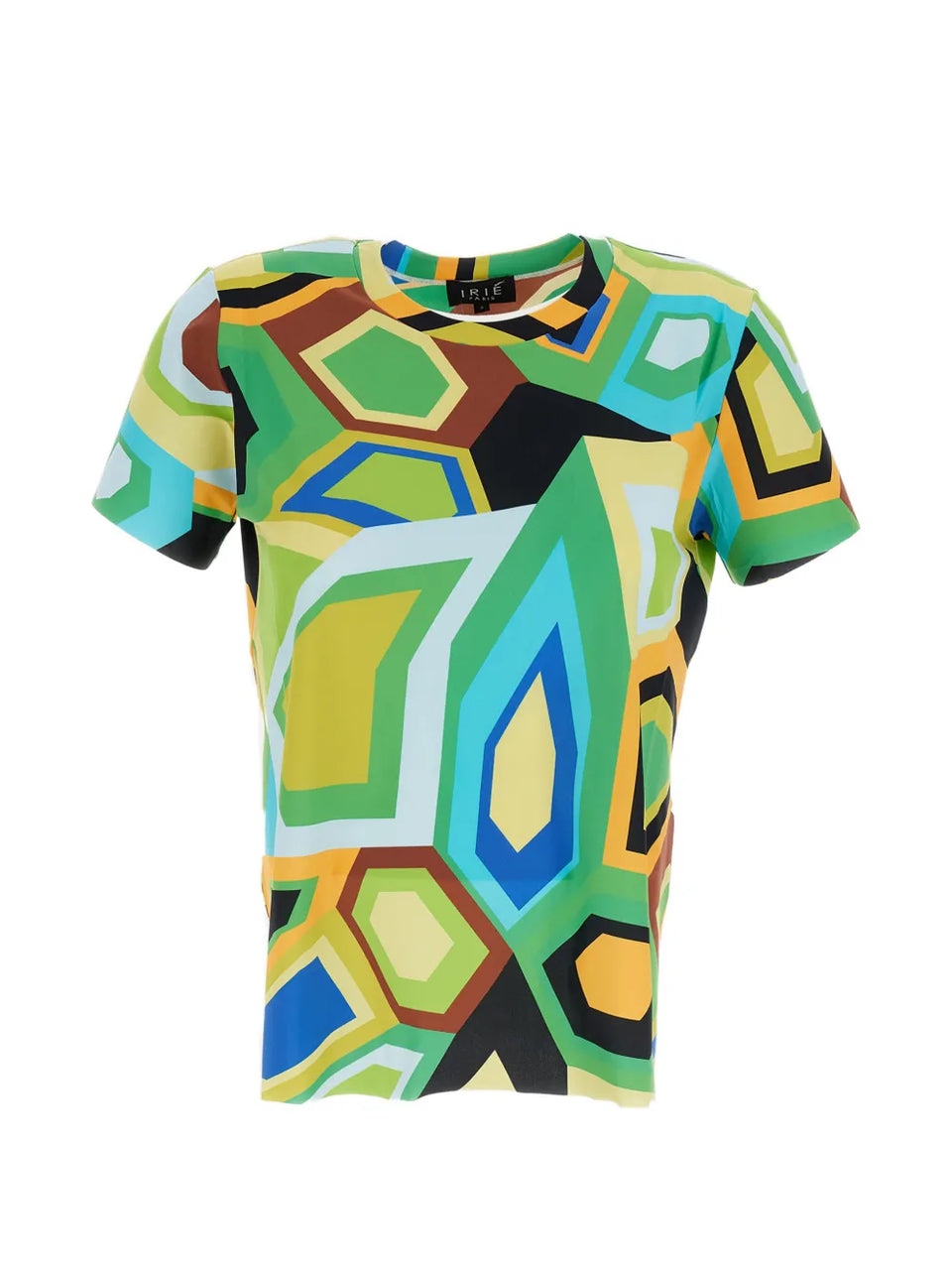 geometric-print T-Shirt