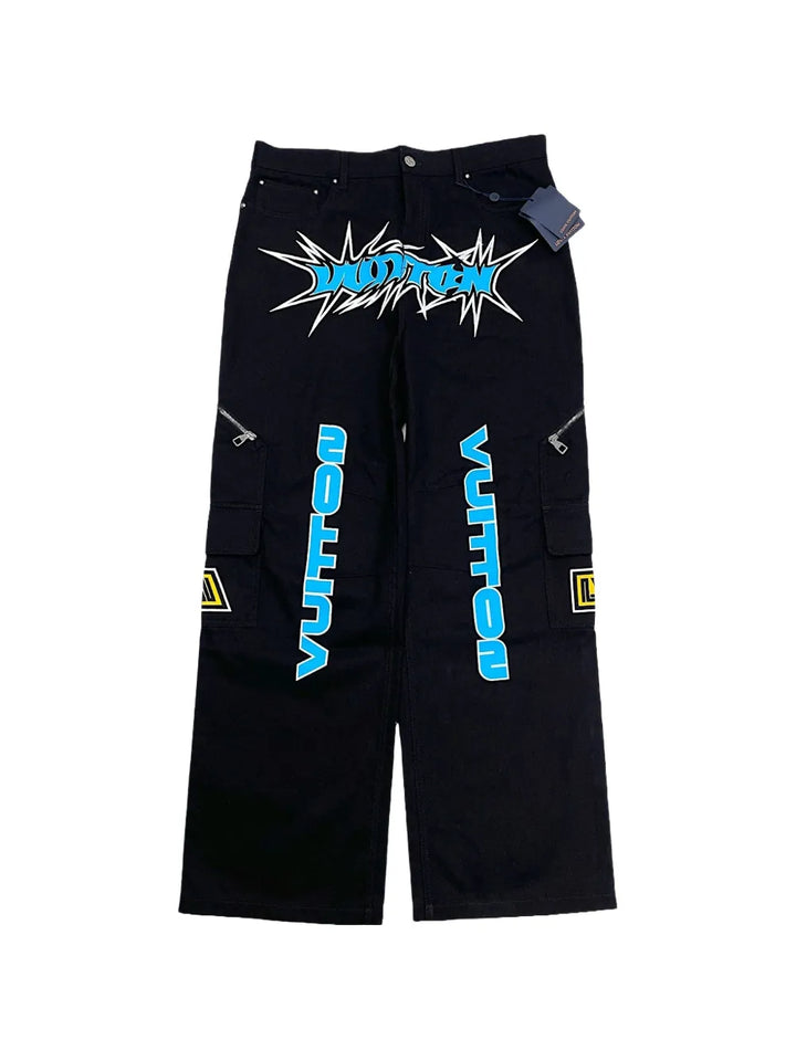 Racing Urban wide-leg jeans