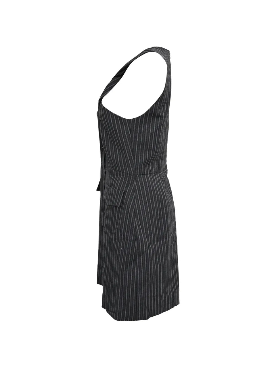 twist-front jacquard mini dress