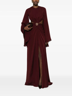 cut-out embellished maxi dress