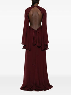 cut-out embellished maxi dress
