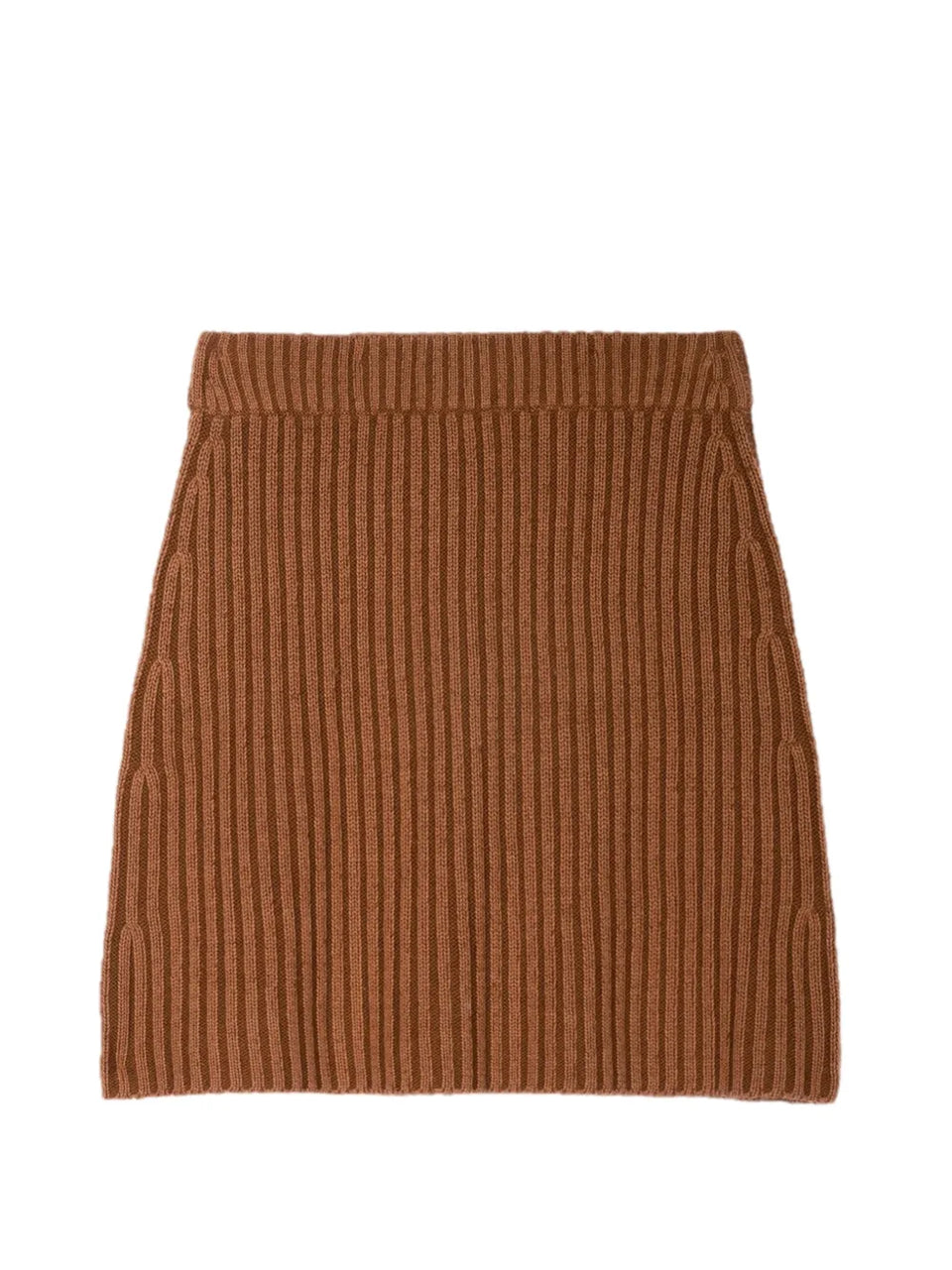ribbed mini skirt