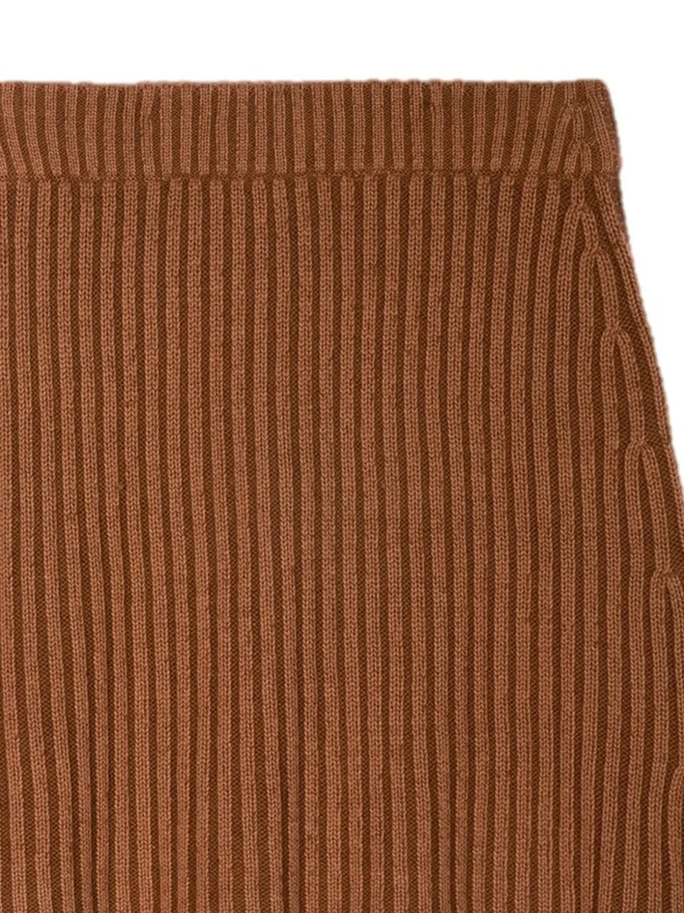 ribbed mini skirt