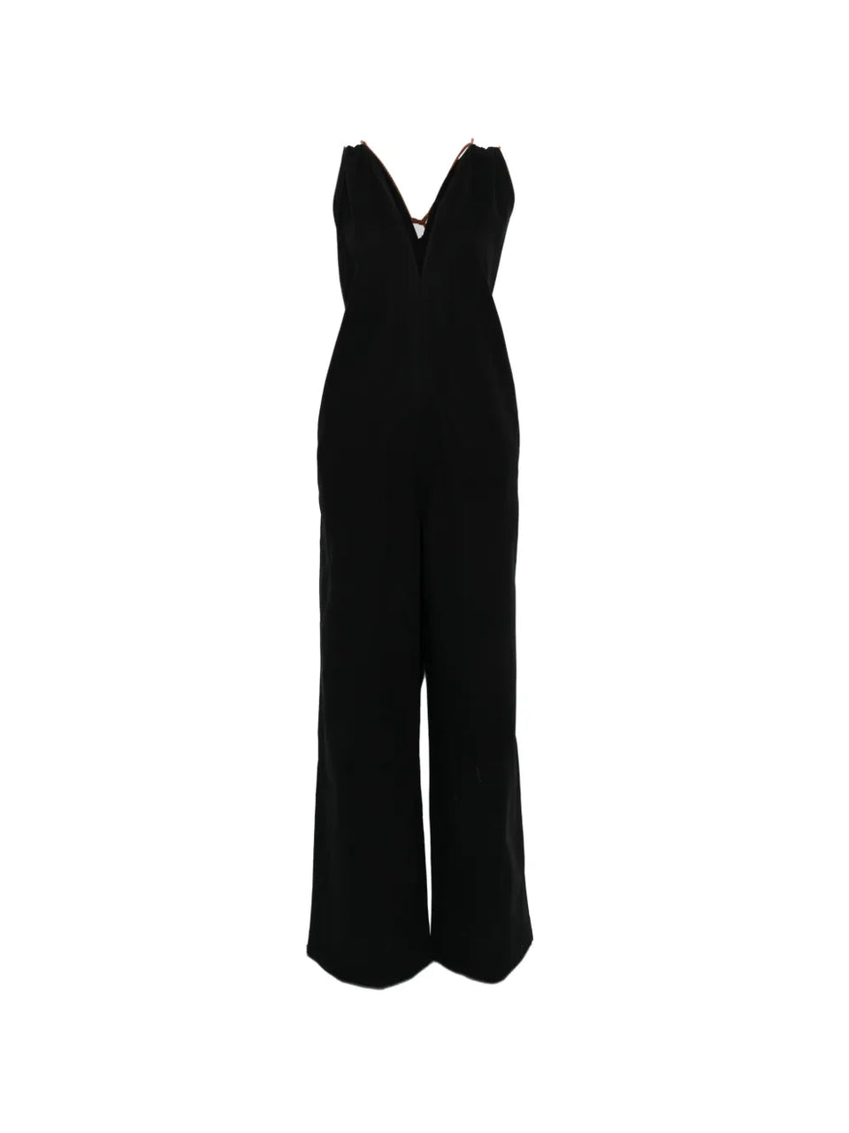 V-neck jumpsuit