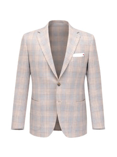 plaid blazer