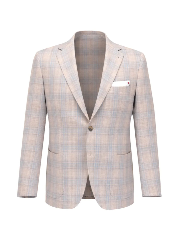plaid blazer