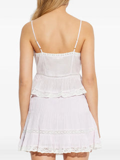 lace button top