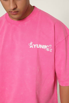 CASH CREED T-Shirt ( HOT PINK )