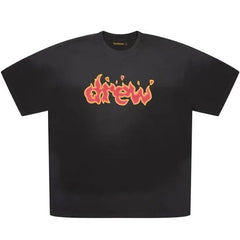 Drew House Lit Drew T-Shirt Faded Black Black Friday