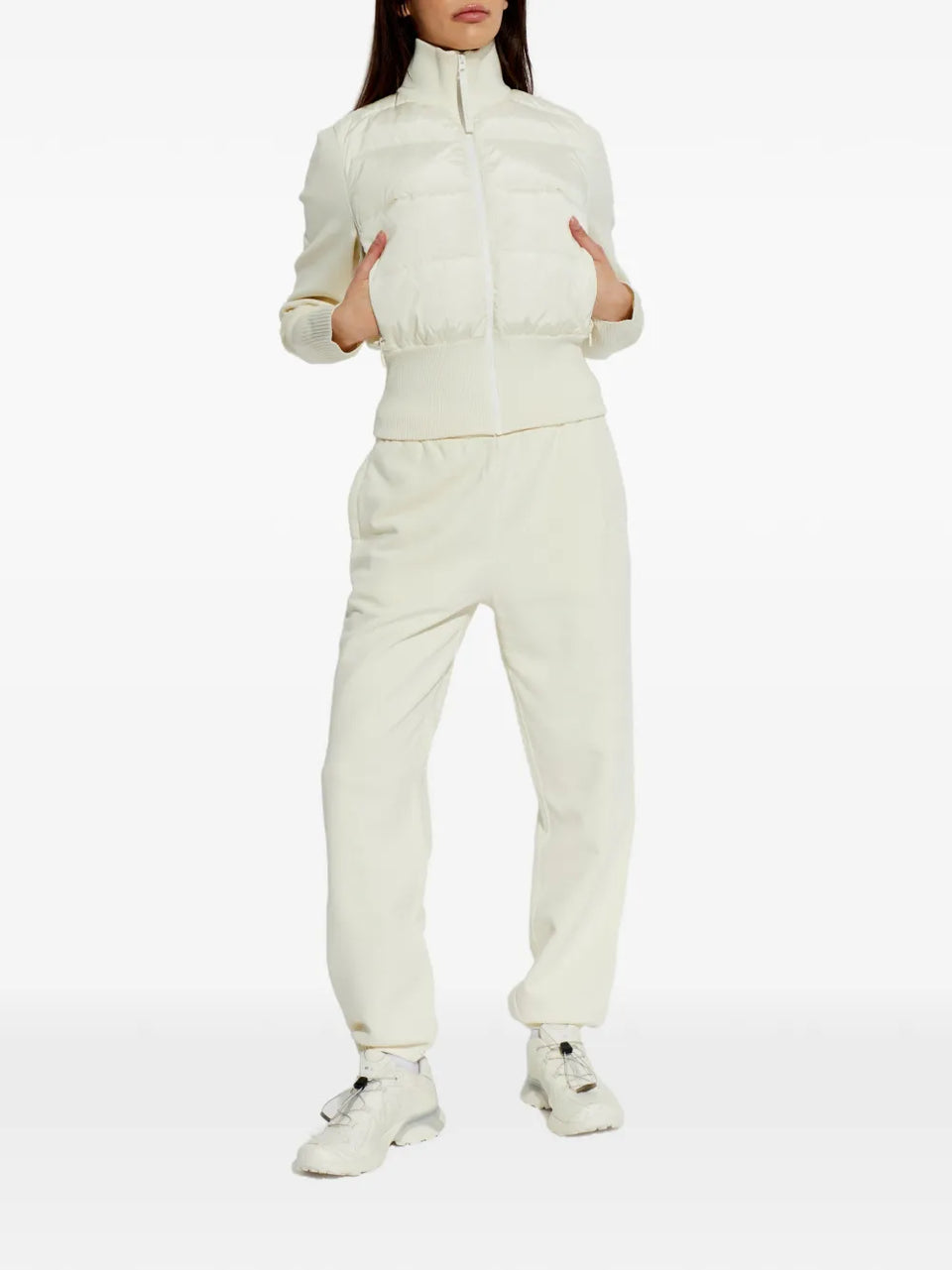 elasticated logo-detail track pants