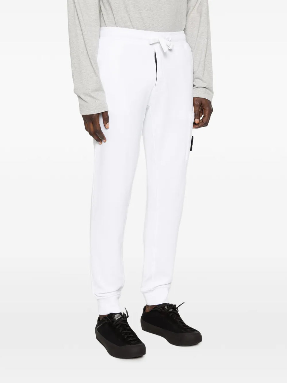 patch-pocket track pants